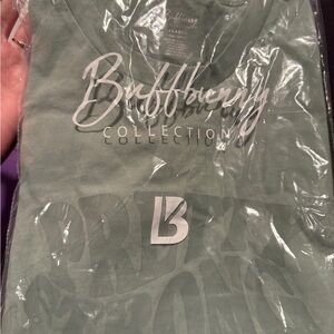 NWT Buffbunny Collection Pretty Strong Crop Tank Arctic Moss -XL